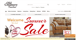 Desktop Screenshot of oldcreameryfurniture.com